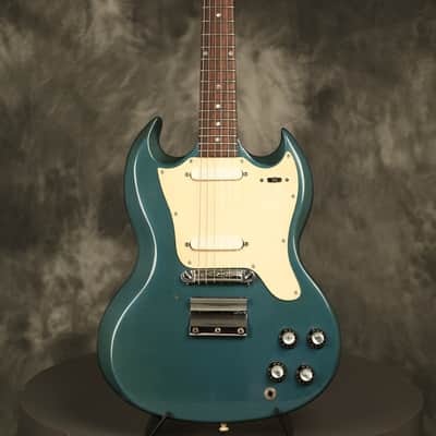 1966 Gibson Melody Maker II PELHAM BLUE image 2