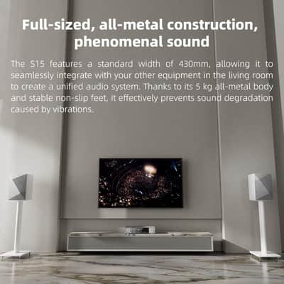 FiiO S15 Streamer Network Player Music Service, Android 12 Snapdragon 660, AKM DAC AK4191+AK4499EX, 7.84-inch Screen, HDMI/ARC DAC (Silver) image 7