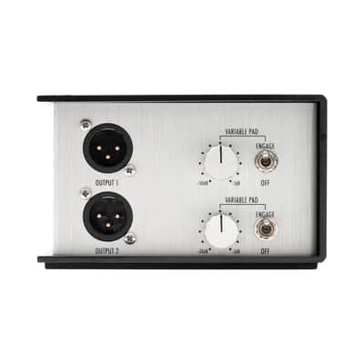 Warm Audio WA-DI-P2 Transformer-Balanced Passive Stereo DI 2-Channel Direct Box image 3