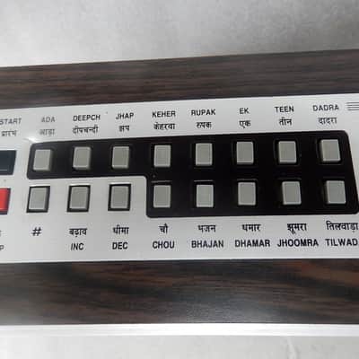 Vintage Radel Indian Analog Drum Machine Electronic Tabla imagen 10