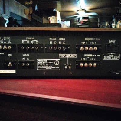 Panasonic  RA-6500 1978 Bronze look with wood body image 7
