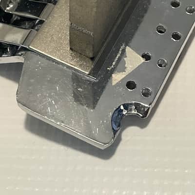 1990's Korean Ibanez RG Series SLT101 SLT-101 Chrome Floyd Rose Single Locking Tremolo Bridge image 8