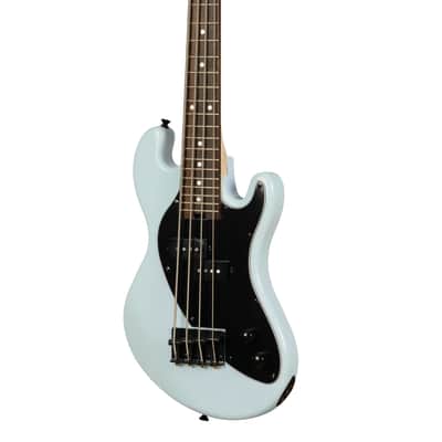 Kala Solid Body 4-String Powder Blue Fretted U-BASS / UBASS-SB-LB-FS image 2