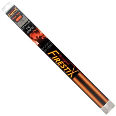 Light Up Drum Sticks By Firestix Mango Tango Orange image 2