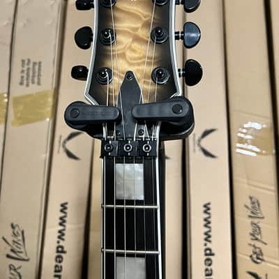 Dean Dean Thoroughbred Select Floyd Quilted Maple 2021 - Natural Black Burst image 6