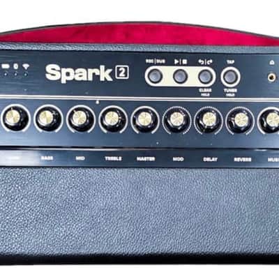 50W PG Spark 2 WITH BATTERY - Digital Modeling Guitar Combo Amp - Black Bild 2
