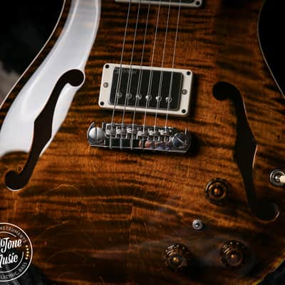 2025 PRS Hollowbody II Piezo Yellow Tiger image 8