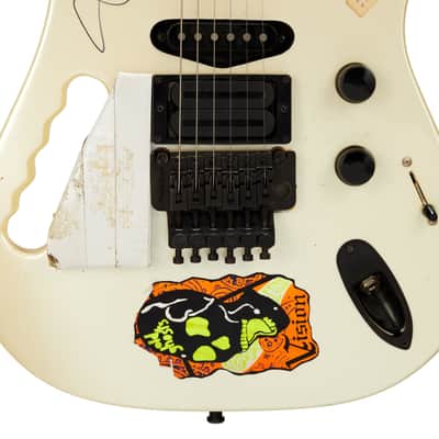 Steve Vai's 1986 Hamer JEM Prototype "Monkey Grip Guitar" incl. Signed Letter of Authenticity - Pre Ibanez - Collector Alert! image 10