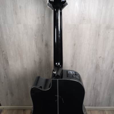 Takamine GD30CE-12 BLK G30 Series 12-String Dreadnought Cutaway Acoustic/Electric Guitar 2010s - Gloss Black image 7