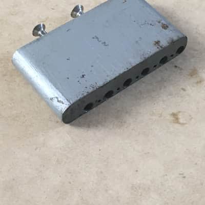 Vintage Fender Lefty Tremolo Fender Strat Block Natural Heavy Relic 56mm 2 3/16” image 5