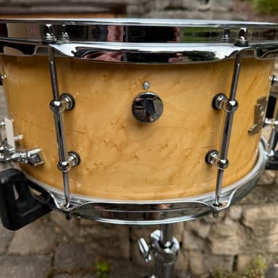 Ludwig LS403CAN150 Canada 150th Anniversary Edition 1867-2017 6.5x14 Birdseye Maple 10 PLY Classic Maple - Gloss Lacquer Snare Drum MINT image 20
