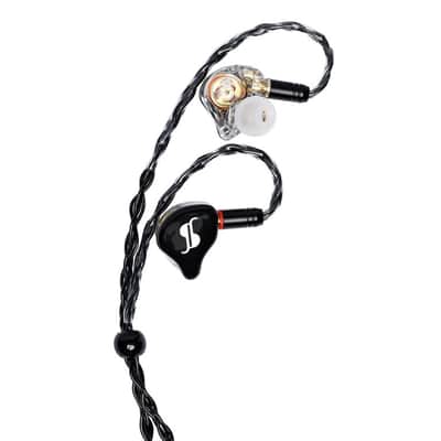 STAGG Professional Superior in-ear stage monitors with premium hybrid transducers IEM Black SPM-PRO image 2