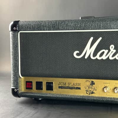 Marshall JCM Slash Signature 2555SL 2-Channel 100-Watt Guitar Amp Head 1996 - 1997 Black image 3