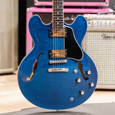 Gibson Custom Shop ES-335 Dot - Beale Street Blue image 1