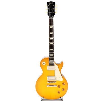 Gibson USED ​​1958 Les Paul Reissue Lightly Figured VOS Hand Selected 2013 Version Faded Lemon Burst [SN. 83926] image 2