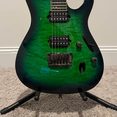 Ibanez Prestige S6521 MGS Metallic Silver Burst Made in Japan