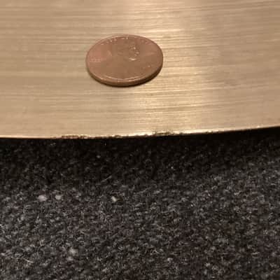 20” Old K Zildjian Istanbul cymbal, thin / light 1748 grams, New Stamp 1967-1977 image 4