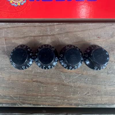 Real Life Relics Black Vintage Bell Knobs (Set of 4)    [DB7] image 2