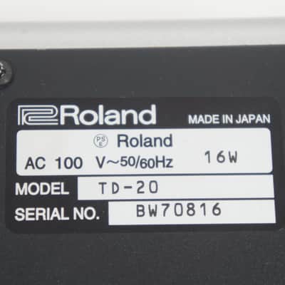 Roland TD-20 V-Drums Electronic Drum Brain Drum Machine Sound Module image 9