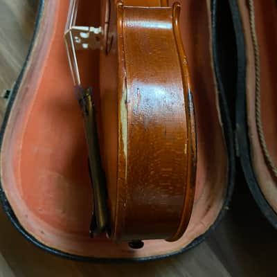 1965 Vintage 1/2 CIL Reghin HORA Violin +bow & case ~ student instrument image 3