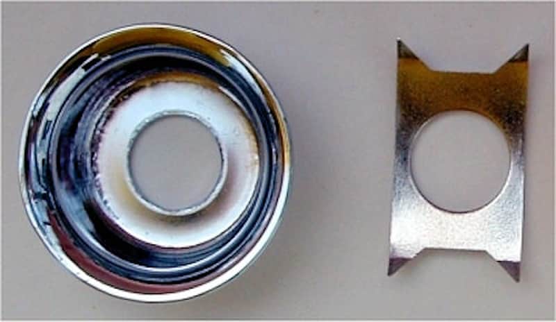 Guitar Parts - JACK PLATE TELECASTER Tele Cup - CHROME image 1
