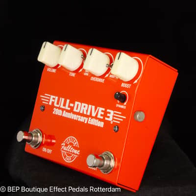 Fulltone Custom Shop FD-3 Full Drive 3 20th Anniversary Edition Dual Overdrive 2014 s/n 01177 USA image 6