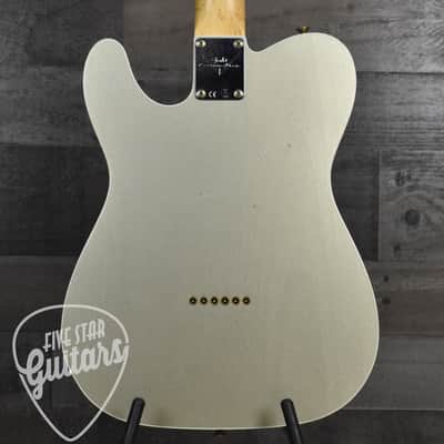 Mint Fender Custom Shop 60s Reverse Telecaster Journeyman Relic - Champagne Metallic (Journeyman Relic) with custom shop hard shell case image 5