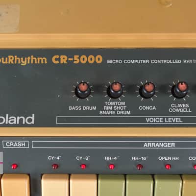 Roland CR-5000 Vintage Analog Rhythm Machine in Good condition image 12