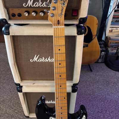 1988 MIJ Squier Bullet S3-T - Black image 4