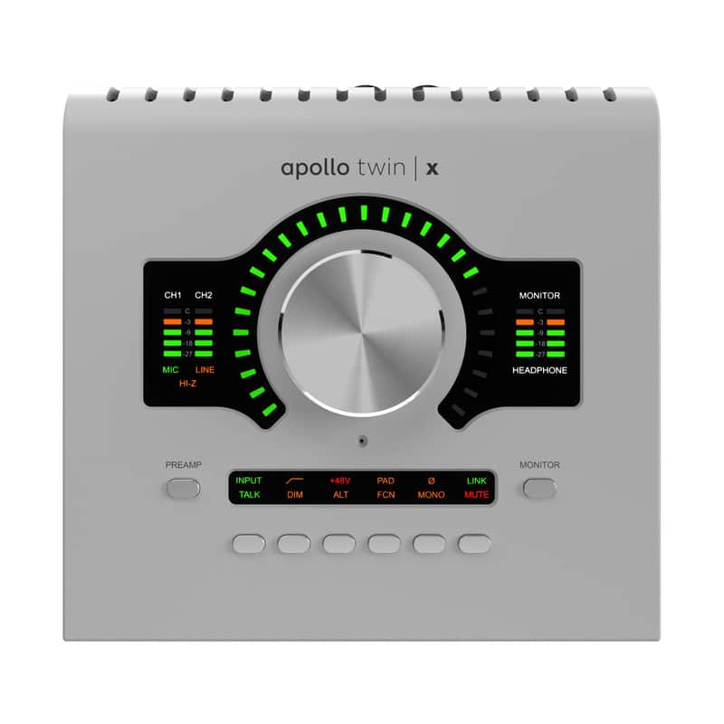 Universal Audio Apollo Twin x Quad Gen 2 Essentials+ Audio Recording Interface with Unison Preamps, 200+ UAD Plug-Ins and Thunderbolt Connectivity image 1
