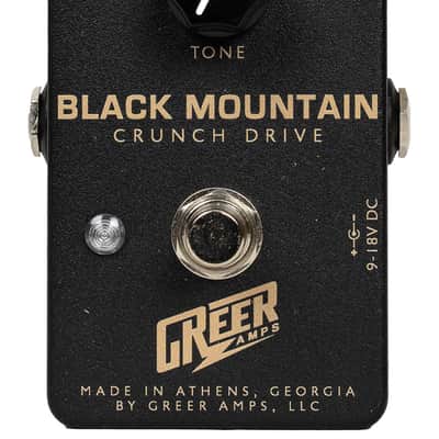 New Greer Amps Black Mountain Crunch Drive image 2