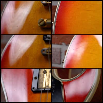 Gibson Les Paul Custom Twentieth Anniversary Cherry Sunburst 1974 w/OHSC image 13