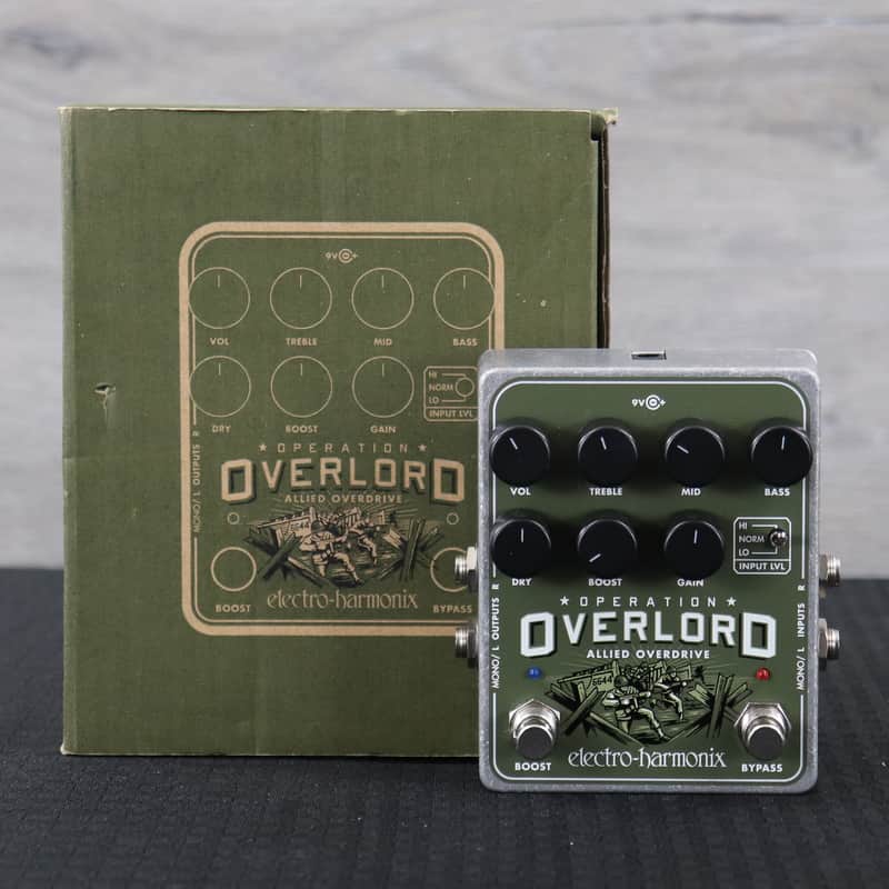 Electro-Harmonix Operation Overlord Allied Overdrive Army Green image 1