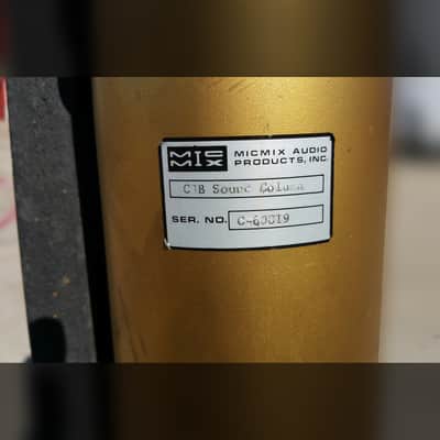 Micmix Super C Master Room Spring Reverb Sound Column Tanks C3A C3B with cables image 2