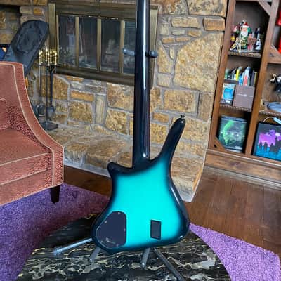 Warwick Dolphin Pro 1 / EARLY 1989 - 4 String / Seaglass Black Burst image 2