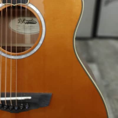 D'Angelico Excel Gramercy Vintage Natural Acoustic-Electric Guitar DAEG200VNATGP2 w/ Gig Bag image 8