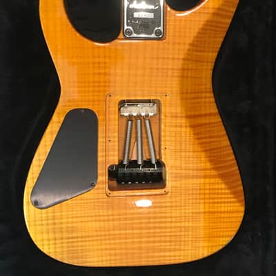 Jackson Custom Shop 1998 1-Piece Solid Flame Maple Body, Strat Headstock image 6