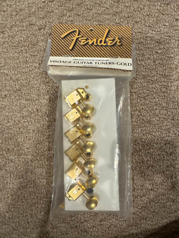 Fender Vintage Guitar Tuners Gold - Gold image 1