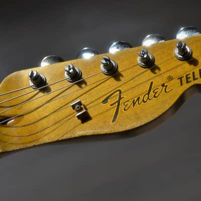 American Fender Telecaster Custom Heavy Relic Pink Gold Sparkle Colorshift! image 17
