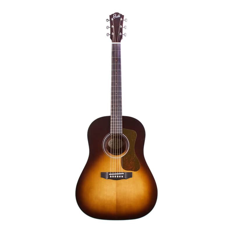 Guild WESTERLY DS-240 Memoir - Dreadnought Acoustic Guitar - Teardrop Burst Gloss image 1