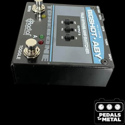 Radial Bigshot ABY True-Bypass Amp Switcher V2 2010s - Black/Blue - X16821 image 5
