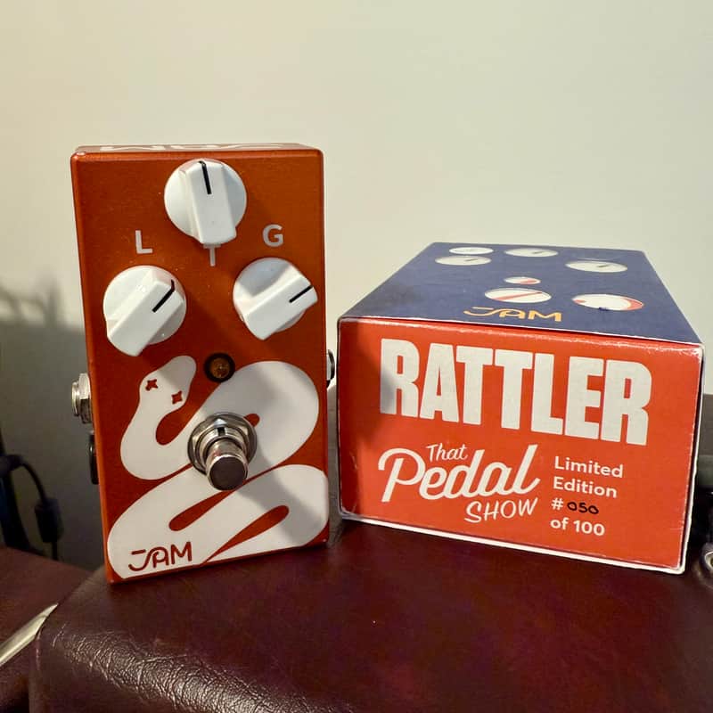 JAM Pedals Rattler That Pedal Show Limited Edition Late 2010s - Orange image 1