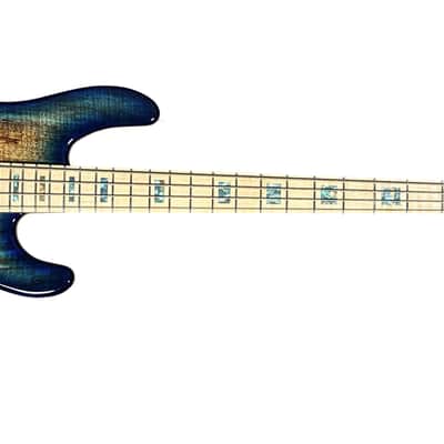 Ernie Ball Music Man 2025 BFR LTD Edition StingRay 4 H, Paua Blue/Maple 8.6 LBS #98 of 150 *IN STOCK* image 7