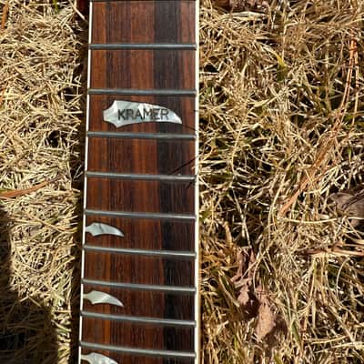 1980s Kramer American Claw Neck 22 Fret Bound Headstock and Fretboard image 6