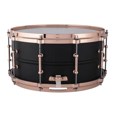 Ludwig LB427TDC Black Beauty "Hot Rod" Snare Drum 14x6.5 image 2