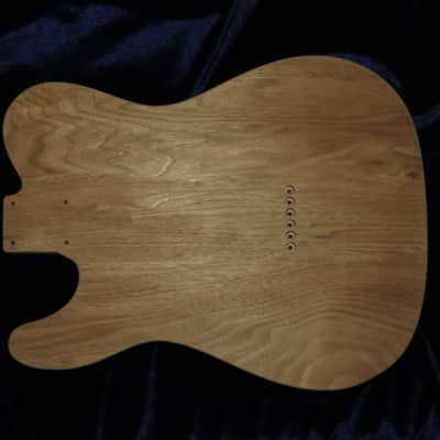 Acacia Koa Top \ Butternut Tele Style Body 3lbs 15oz #3680  *IMPORT CHARGES INCLUDED image 5