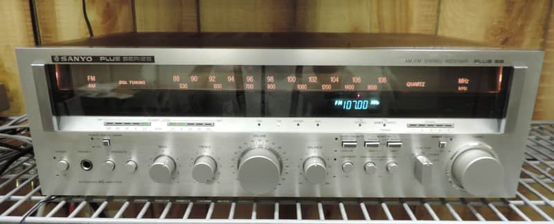 Vintage Sanyo plus series Vintage Receiver 55 WPC! NICE! image 1