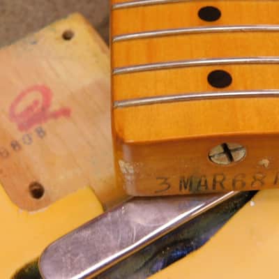 Fender Telecaster "Maple Cap" 1968 - White image 13