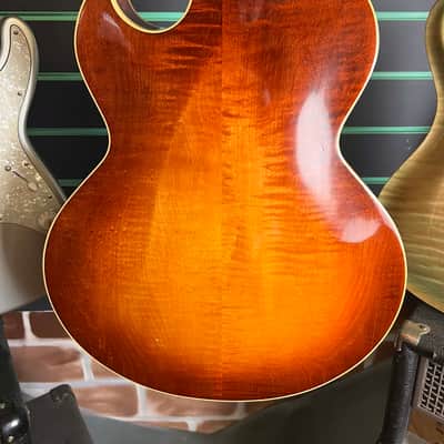 Heritage H575 Autumn Sunburst 1995 Archtop Hollow Body Jazz Guitar image 11