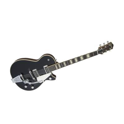 Gretsch G6128T-53 Vintage Select '53 Duo Jet 6-String Right-Handed Electric Guitar with Bigsby, Rosewood Fingerboard, Dual TV Jones and T-Armond Pickups (Black) image 3